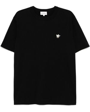 Café Kitsuné Crew Neck T Shirt - Black