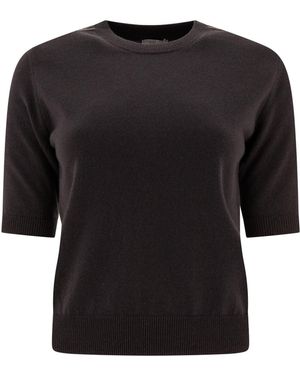 Peserico Pullover mit Punto Luce - Schwarz