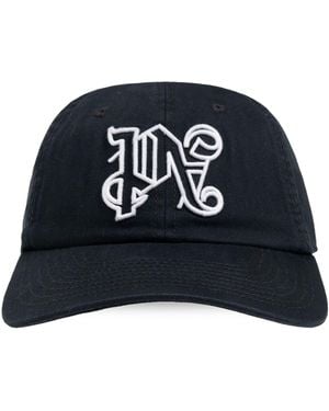Palm Angels Cappello Da Baseball - Black