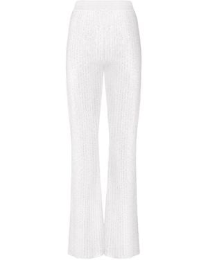 Missoni Flared Pants - White