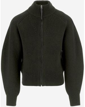 Jacquemus Wollbomberjacke - Schwarz