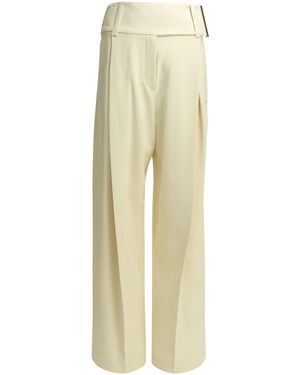 Max Mara Tailored Trousers - Yellow