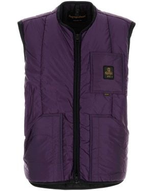 Refrigiwear Nylon Twingo Sleeveless Jacket - Purple