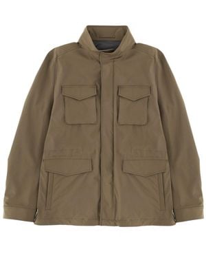 Herno Jacket With Pockets - Green