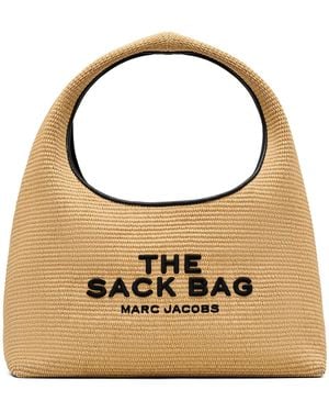 Marc Jacobs Die Sack -Tasche in Beige - Weiß