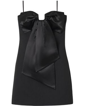 Marc Jacobs Minikleid Mit Schleife - Schwarz