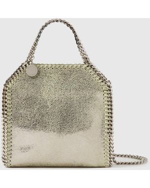Stella McCartney Tiny Falabella Two Way Tote Bag - Metallic