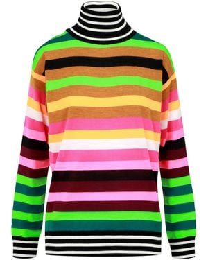 Semicouture Jumpers Multi Colour - Green