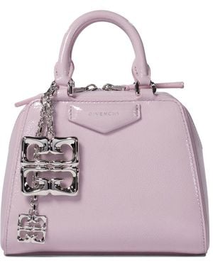 Givenchy Antigona Cube Nano Leather Handbag - Pink