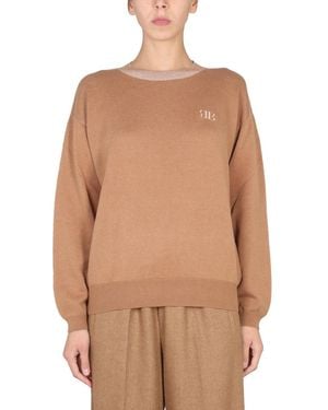 Ballantyne Shirt avec logo brodé - Neutre