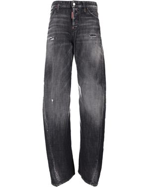 DSquared² Pantalón 5 Bolsillos - Gris