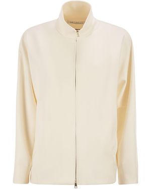 Max Mara Mxppala Scuba Jersey Jack - Wit
