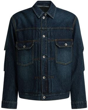 Sacai Jackets & Coats Jackets And Coats - Blue