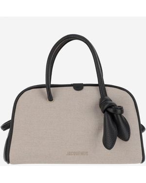 Jacquemus Petit sac touristique - Gris