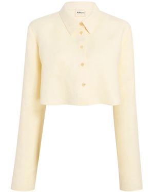 KHAITE Fritz Top - White