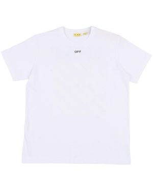 Off-White c/o Virgil Abloh Diag Watercolour Tee S/S - White