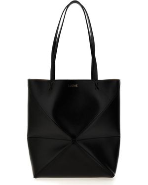 Loewe Medium 'puzzel Vouw Tot Tote' Winkelen - Zwart