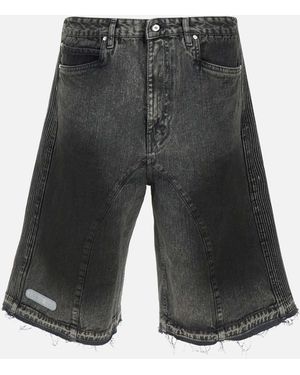 PDF Black Oversize Biker Shorts - Grijs