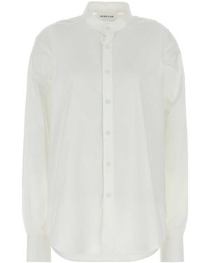 ARMARIUM Stretch Poplin Oversize Lavinia Shirt - White