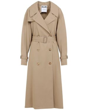 Moschino Cotton Nylon Coat - Natur