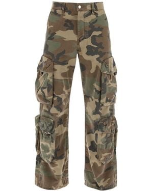 Amiri Baggy Utility Cargo Hosen - Grün