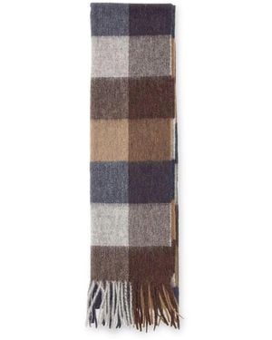 Barbour "Tattersall" Scarf - Brown