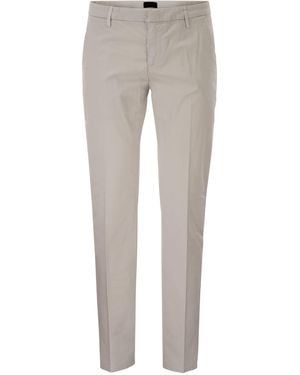 Dondup Spiritissimo Stretch Gabardine Chino - Grey