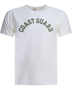 Buzz Rickson's Camiseta "Guardacostas" - Blanco