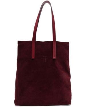 forte_forte "My Musa" Shopper Grande Suede - Red