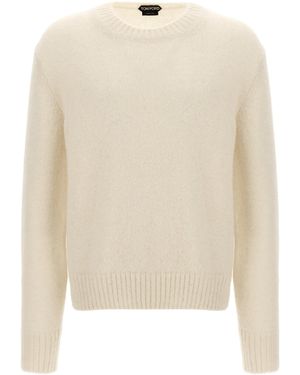 Tom Ford Alpaca -trui - Naturel