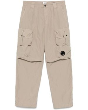 C.P. Company Trousers Cargo Pant Clothing - Natural