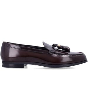 Church's Priscilla Leather Loafers - Black