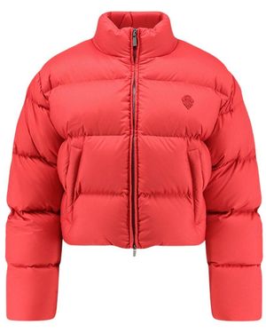 Gucci Cropped Down Jacket - Red