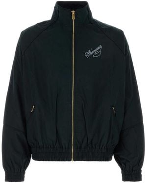 Willy Chavarria Ruff Rider Track Jkt - Black