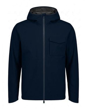 Herno Regenjacke mit Kapuze - Blau