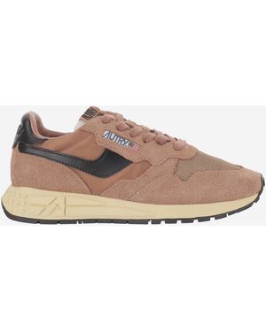 Autry Padded Heel Running Trainers - Brown