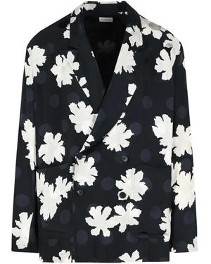 Dries Van Noten Jacke 01037 Caplans Bis 3031 M.W.Shirt - Schwarz