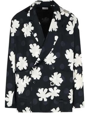 Dries Van Noten Jacket 01037-caplans Bis 3031 M.w.shirt - Black