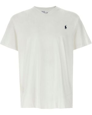 Polo Ralph Lauren Logo Stickhemd - Weiß