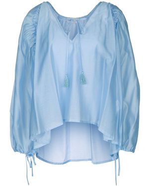ERMANNO FIRENZE Blusa Con Top - Blue