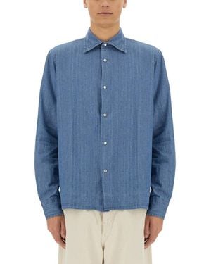 Aspesi West Shirt - Blue