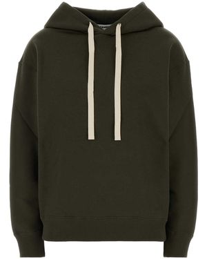 Jil Sander Cotton Sweatshirt - Green