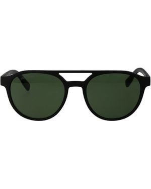 Lacoste Matte Acetate Sunglasses - Green