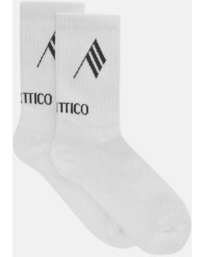 The Attico De Attico Sokken Katoen - Wit
