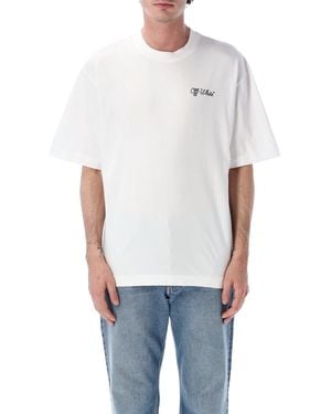 Off-White c/o Virgil Abloh Script Skate T-Shirt - White