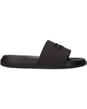 McQueen Alexander Mc Queen Clogs And Mules Rubber - Black