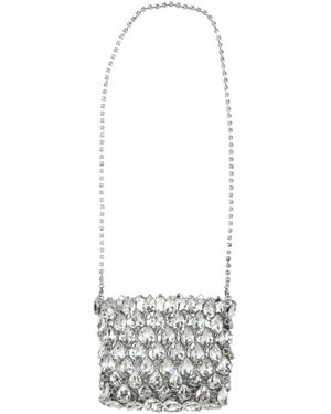 Self-Portrait Small Crossbody Bag - White