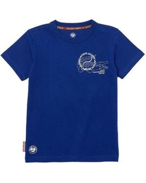 Lacoste T-Shirt With Logo - Blue