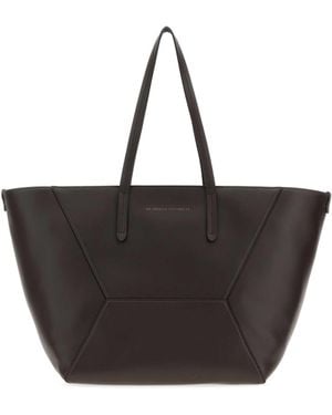 Brunello Cucinelli Rust Bc Duo Large Tote - Black
