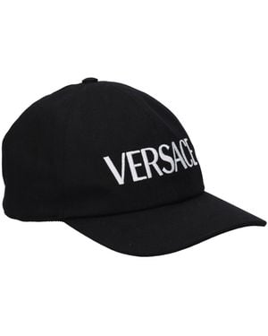 Versace Cotton Cap (Baseball Hat) - Black